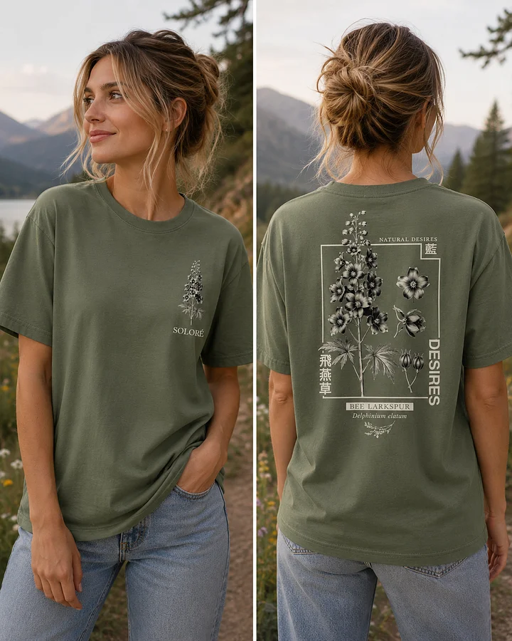 Shadow Botanicals - Larkspur Tshirt