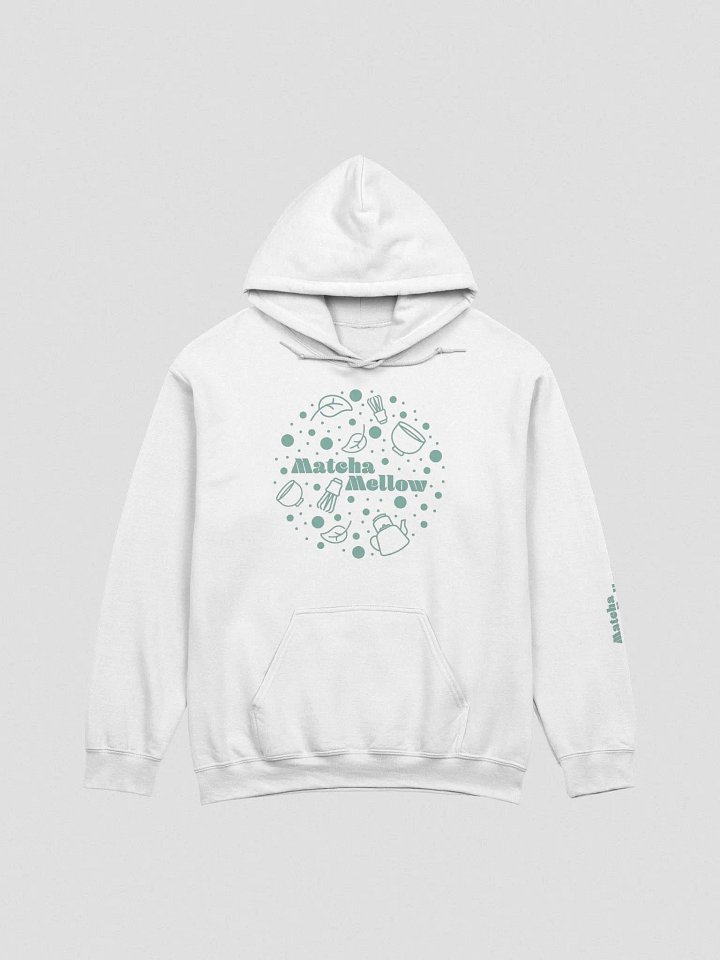 MatchaMellow Circle Hoodie White product image (1)