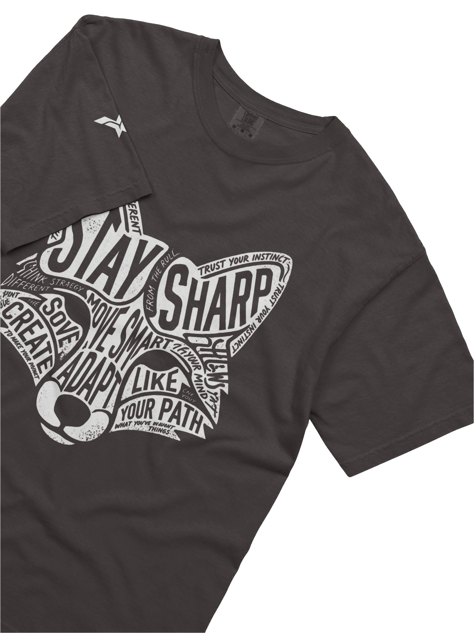 STAY SHARP — Fox Typography Graphic Tee product image (56)
