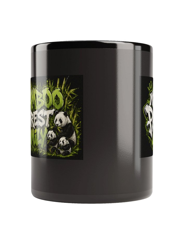 Bamboo Familly Mug (Black) product image (4)