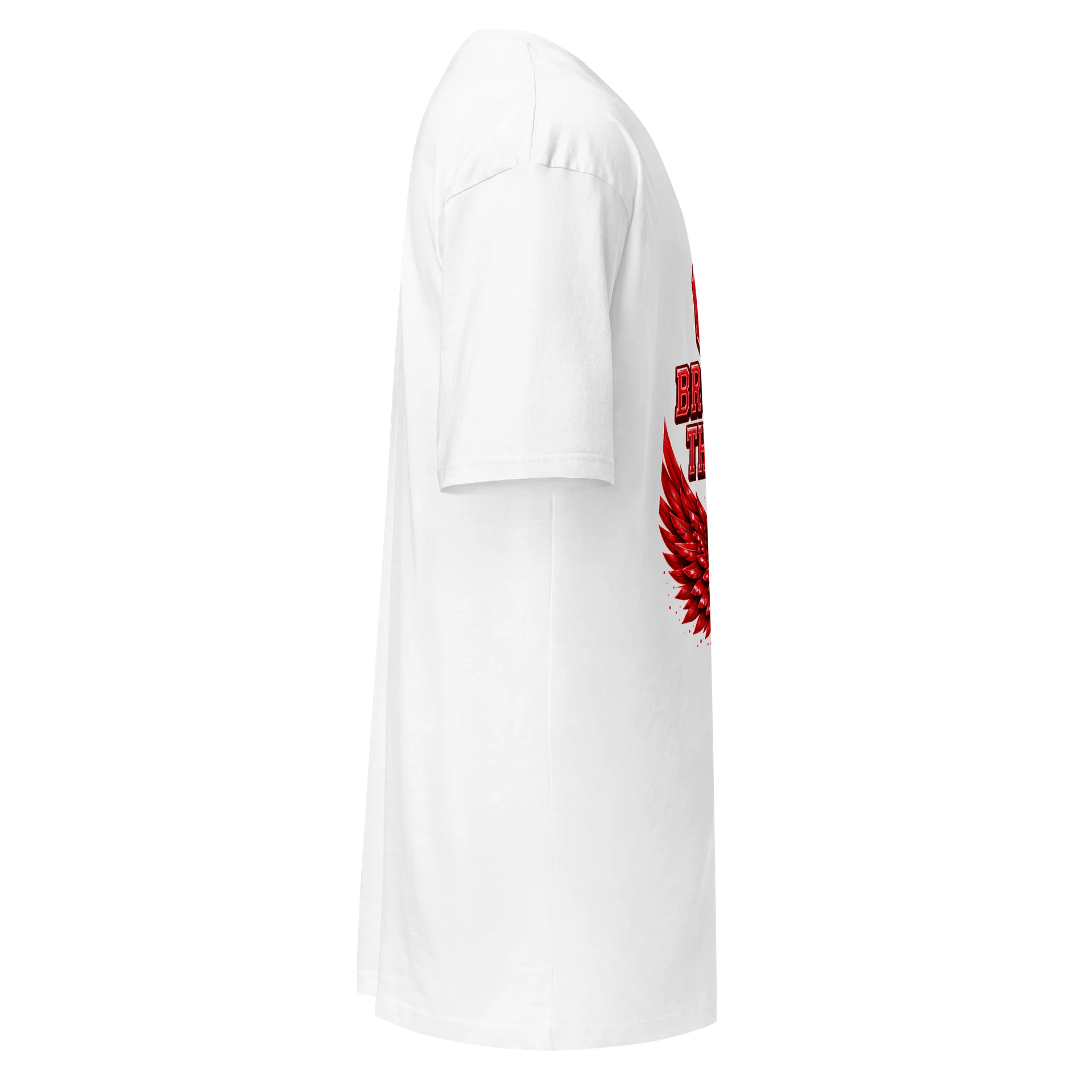 God Brought Me Through It White Tee — Red Wings Real Survivor Edition product image (4)
