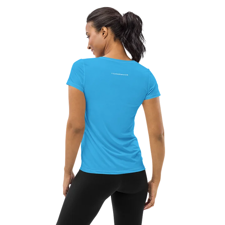 His House Womens Performance T-Shirt - Sky Blue product image (2)