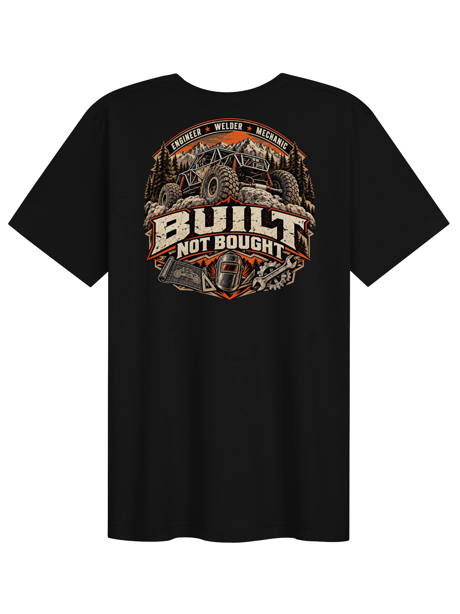 Built Not Bought Buggy T-shirt product image (1)