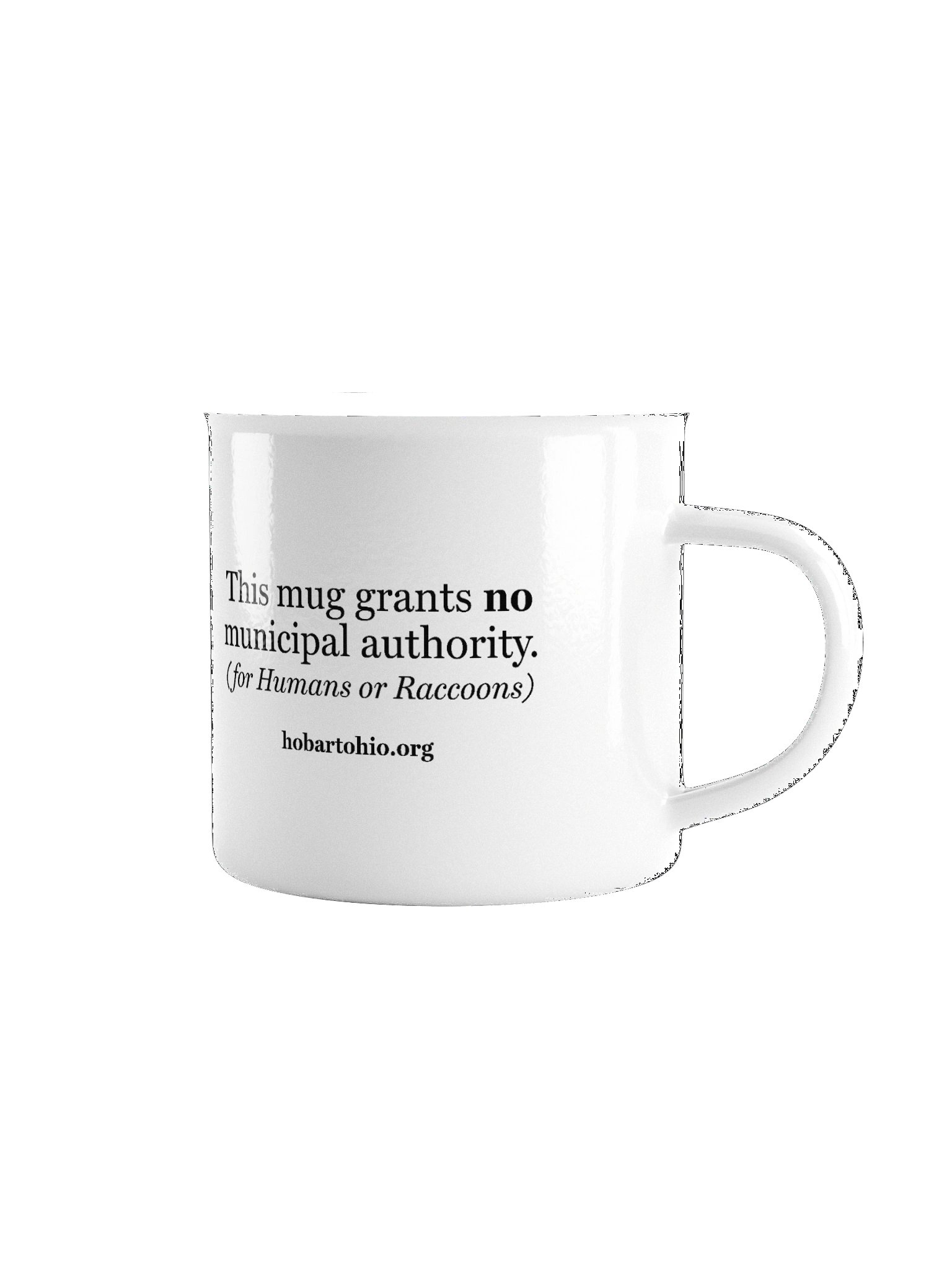 Official Village of Hobart Enamel Mug product image (1)