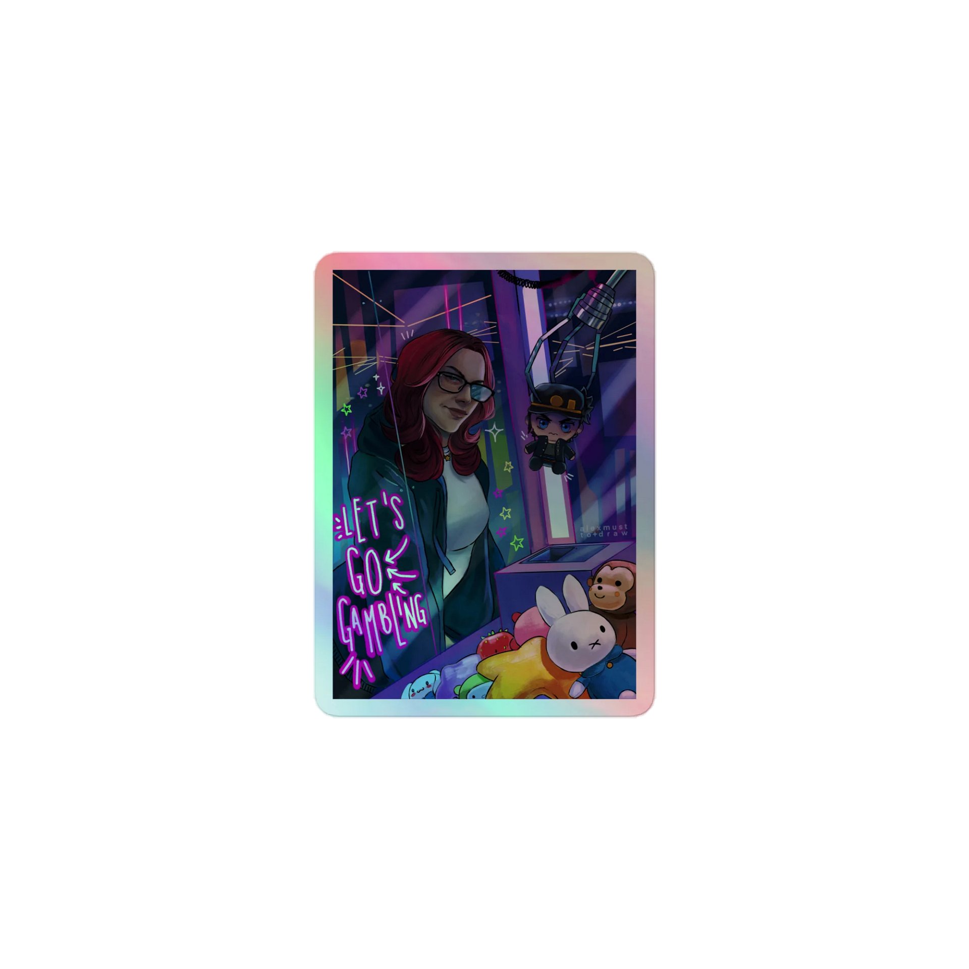 LET'S GO GAMBLING ☆ sticker product image (1)