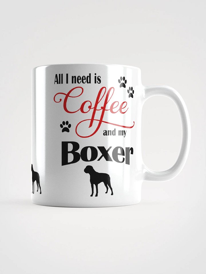 Coffee and my Boxer Mug product image (1)