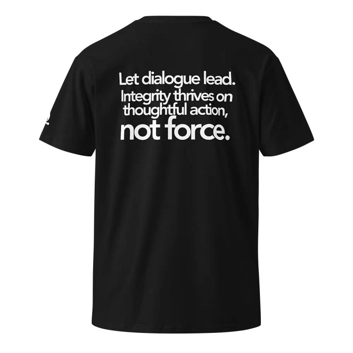 Eclipse Black Premium Tee product image (2)