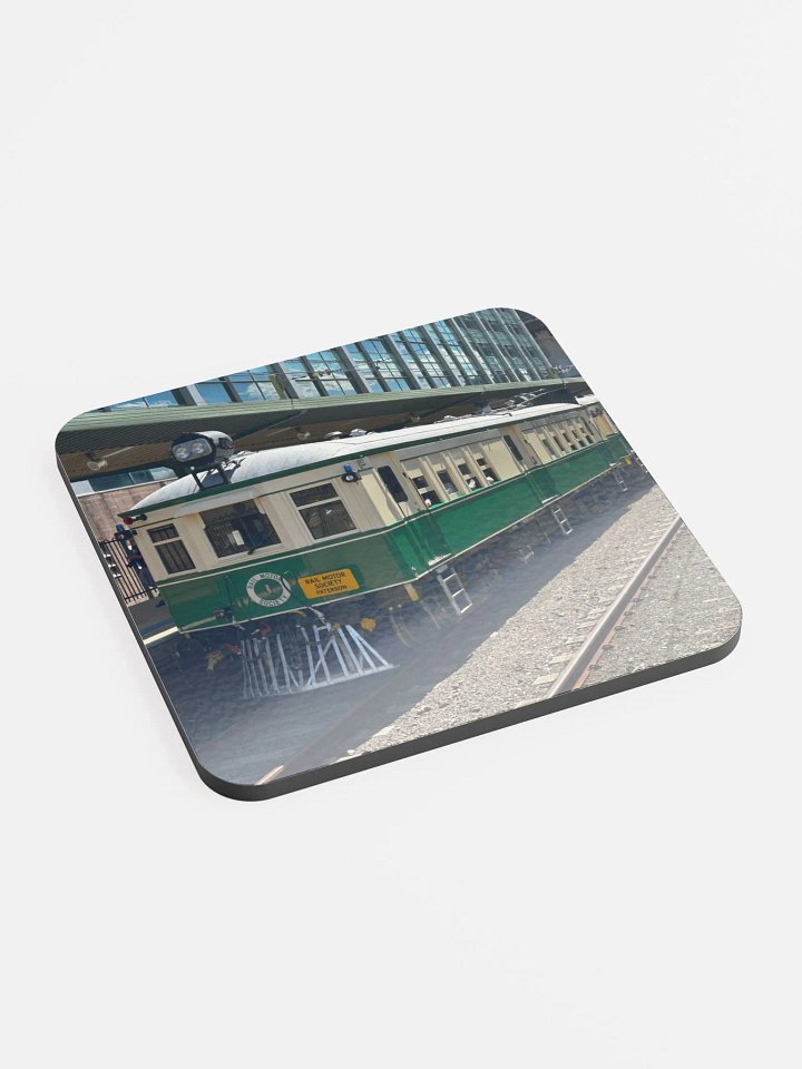 CPH Railmotr Glossed Cork Coaster product image (2)