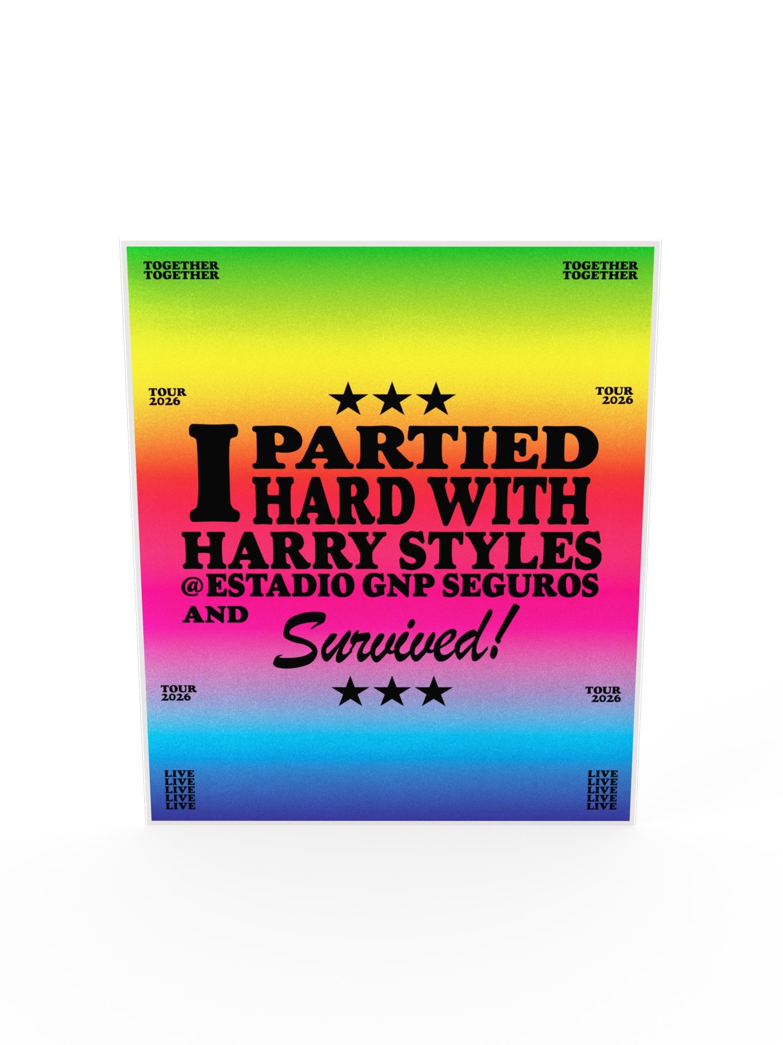 Partied Hard Mexico City Poster product image (5)