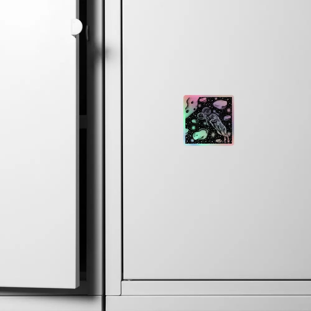 Aries Zodiac, Holographic Sticker Sheet product image (6)