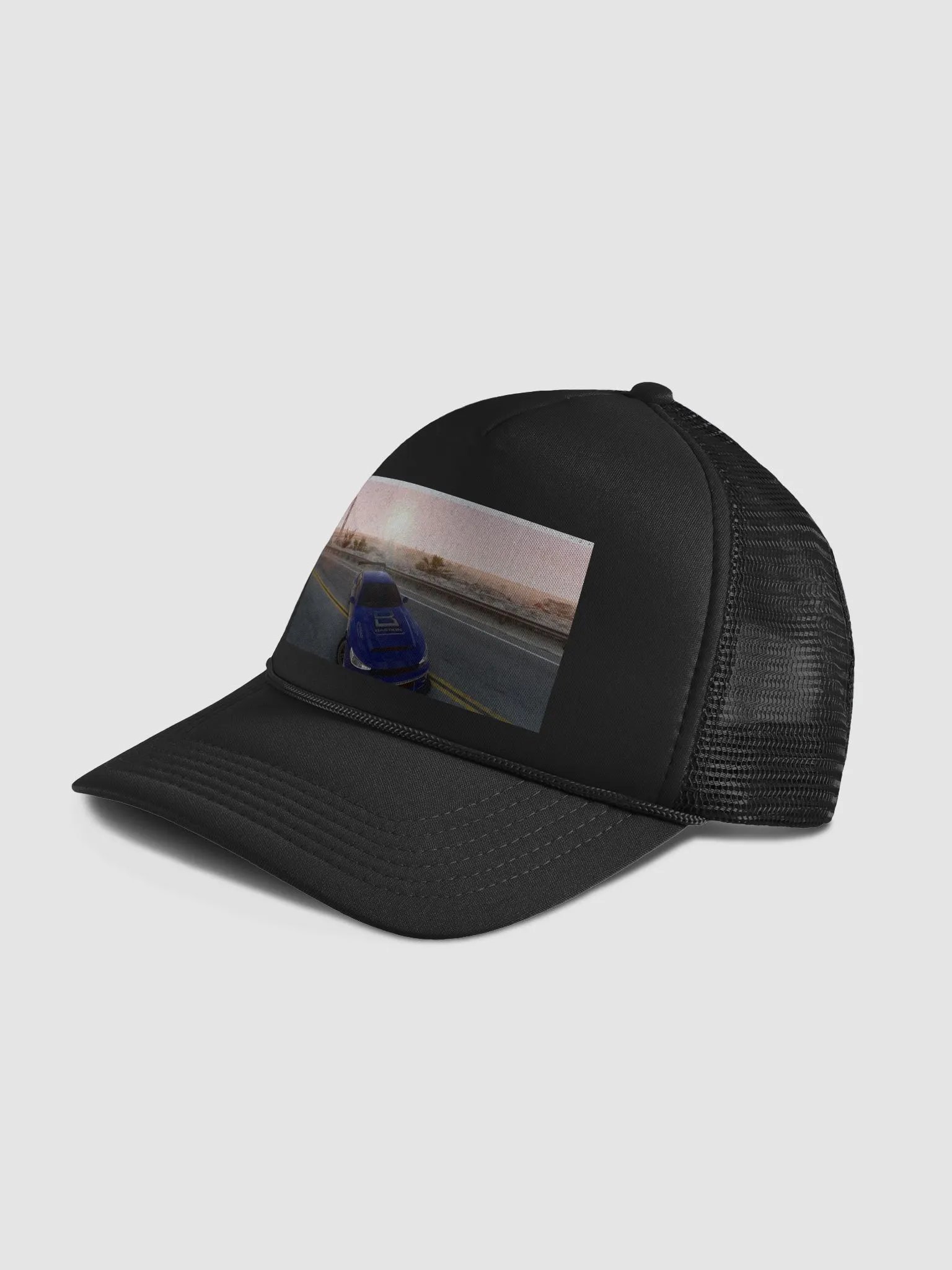Sunset Ride Foam Trucker Hat product image (4)