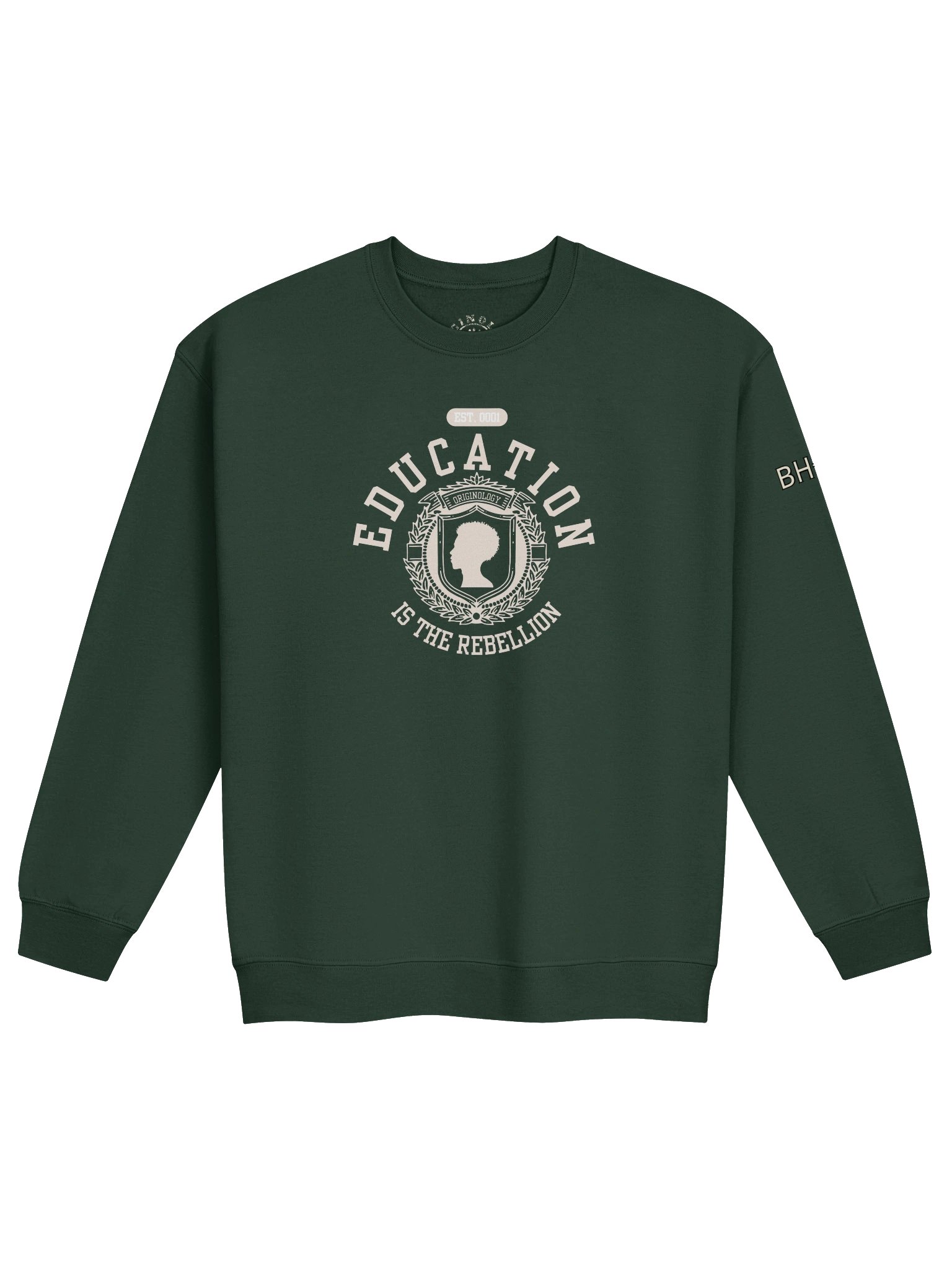 Education is the Rebellion | Sweatshirt | Originology | Black History X product image (1)