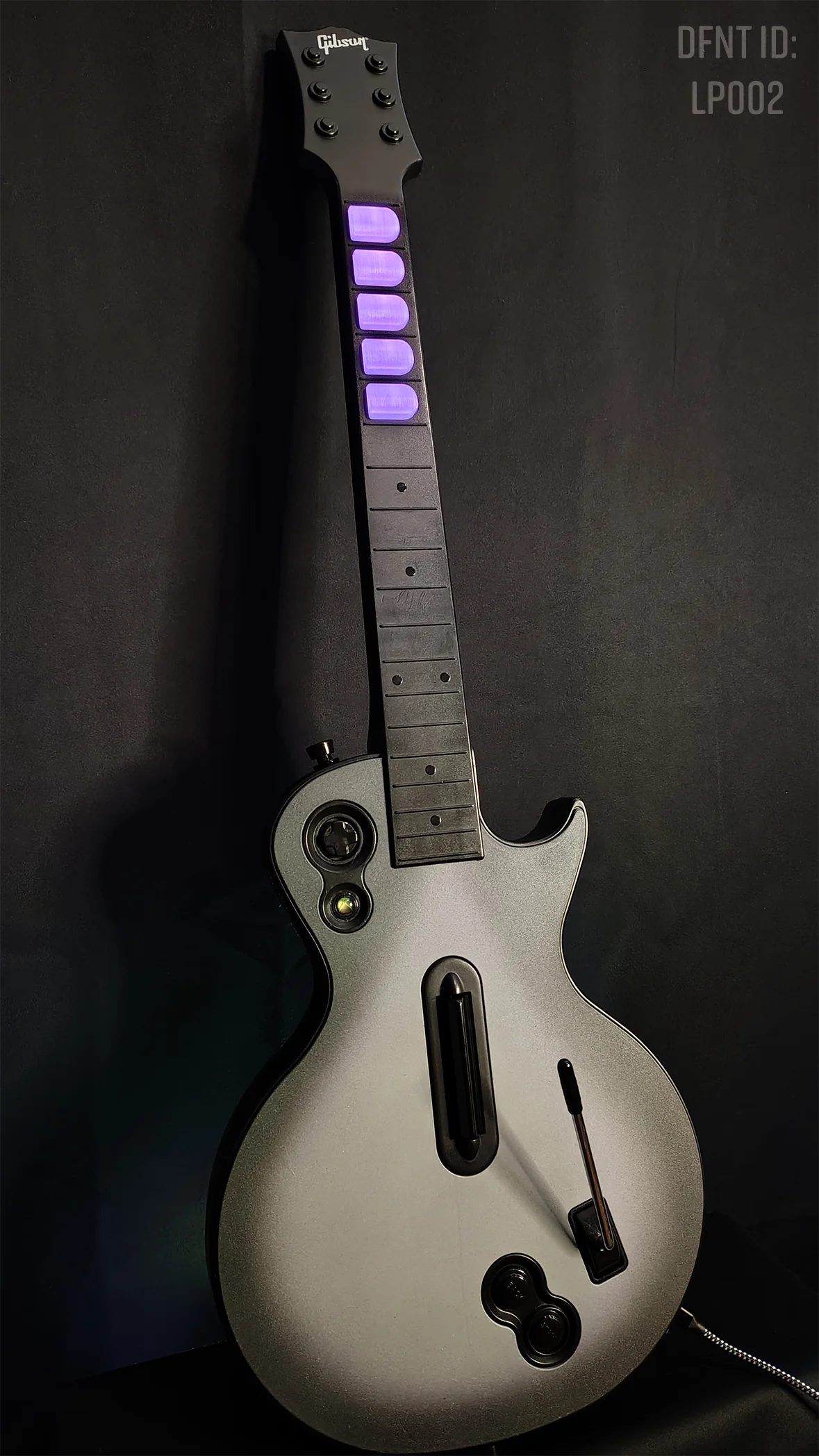 [LP002] Silver Burst Custom Modded LesPaul Guitar product image (1)