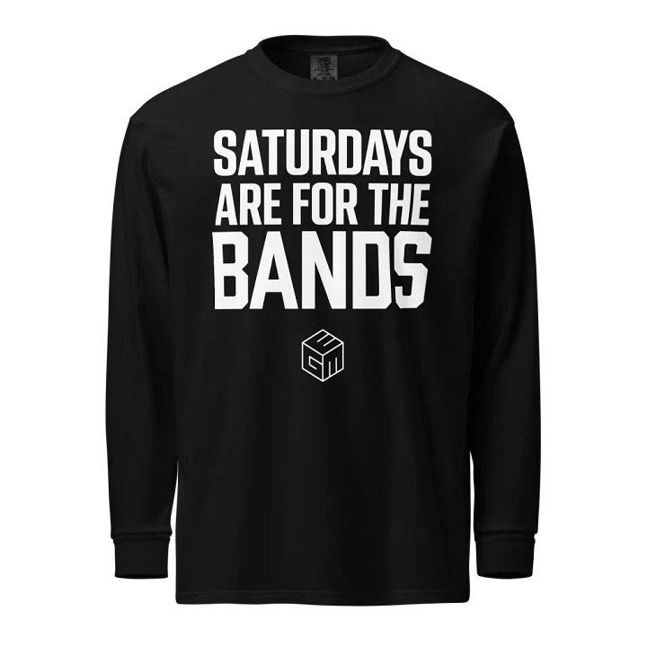 SATURDAYS White Logo Long Sleeve product image (1)