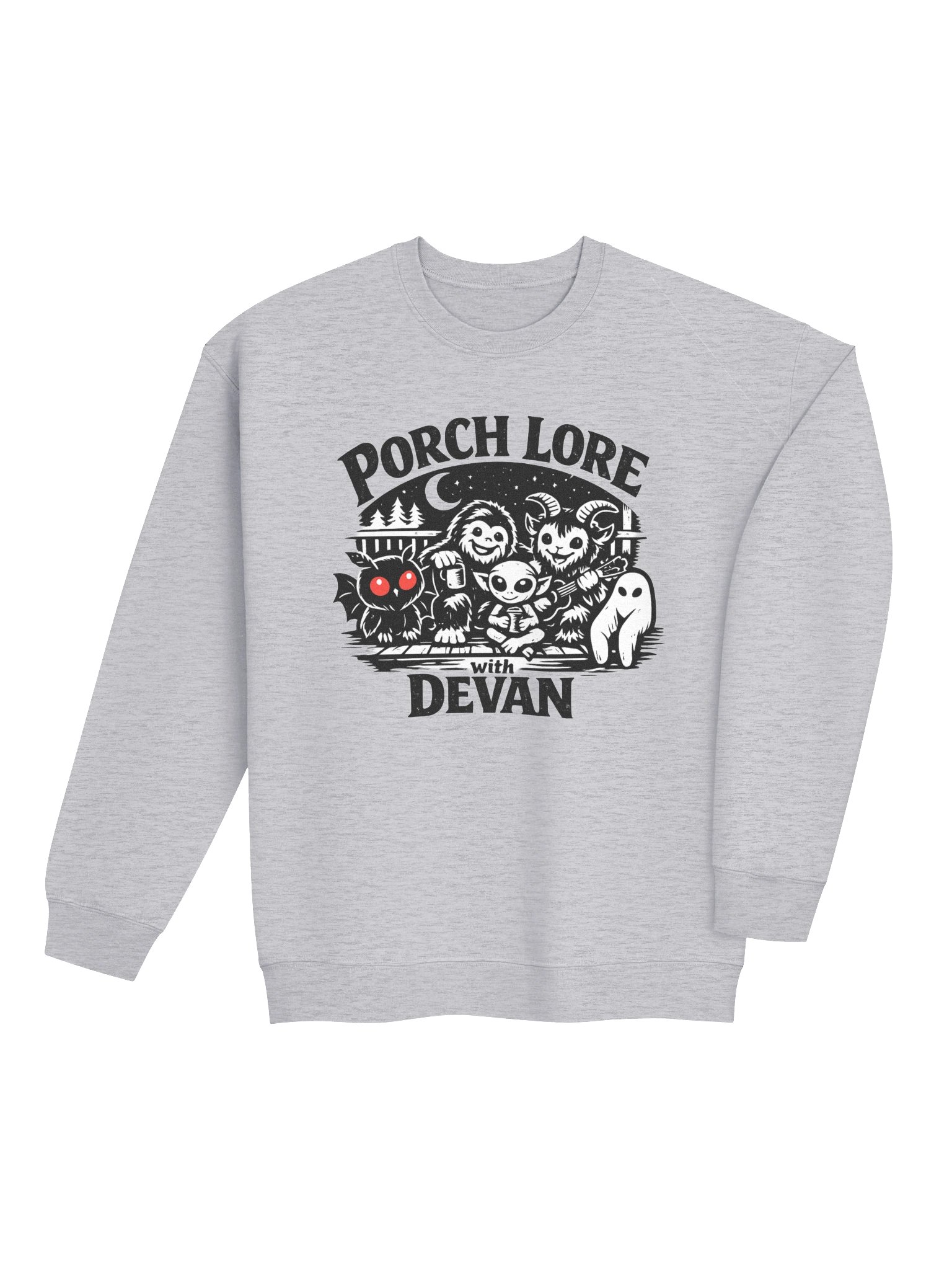 CUTIE CRYPTIDS CLASSIC CREW NECK SWEATSHIRT product image (35)