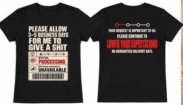 3–5 Business Days to Give a Shit Tee product image (3)