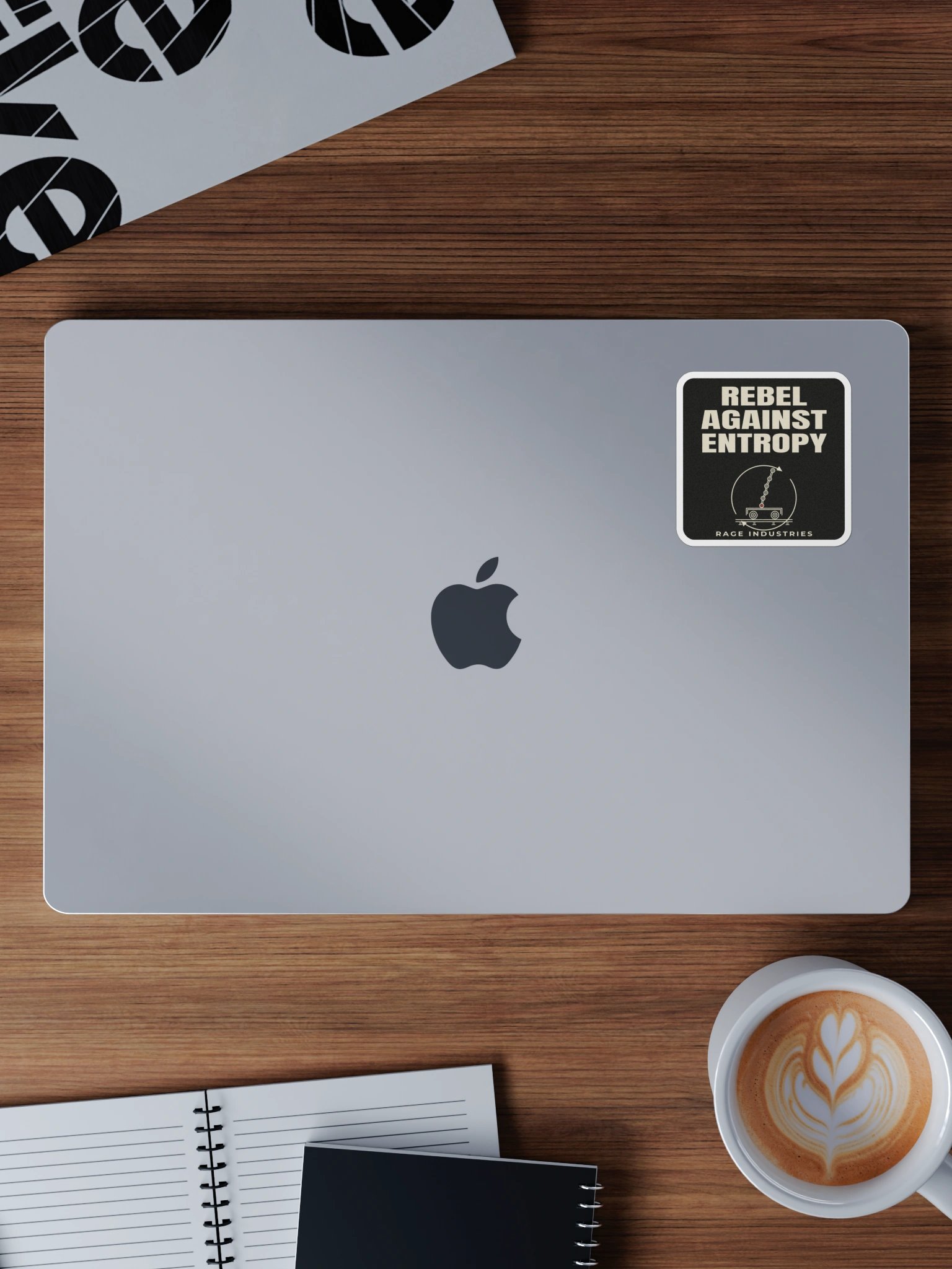 Rebel Against Entropy Die-Cut Sticker product image (4)