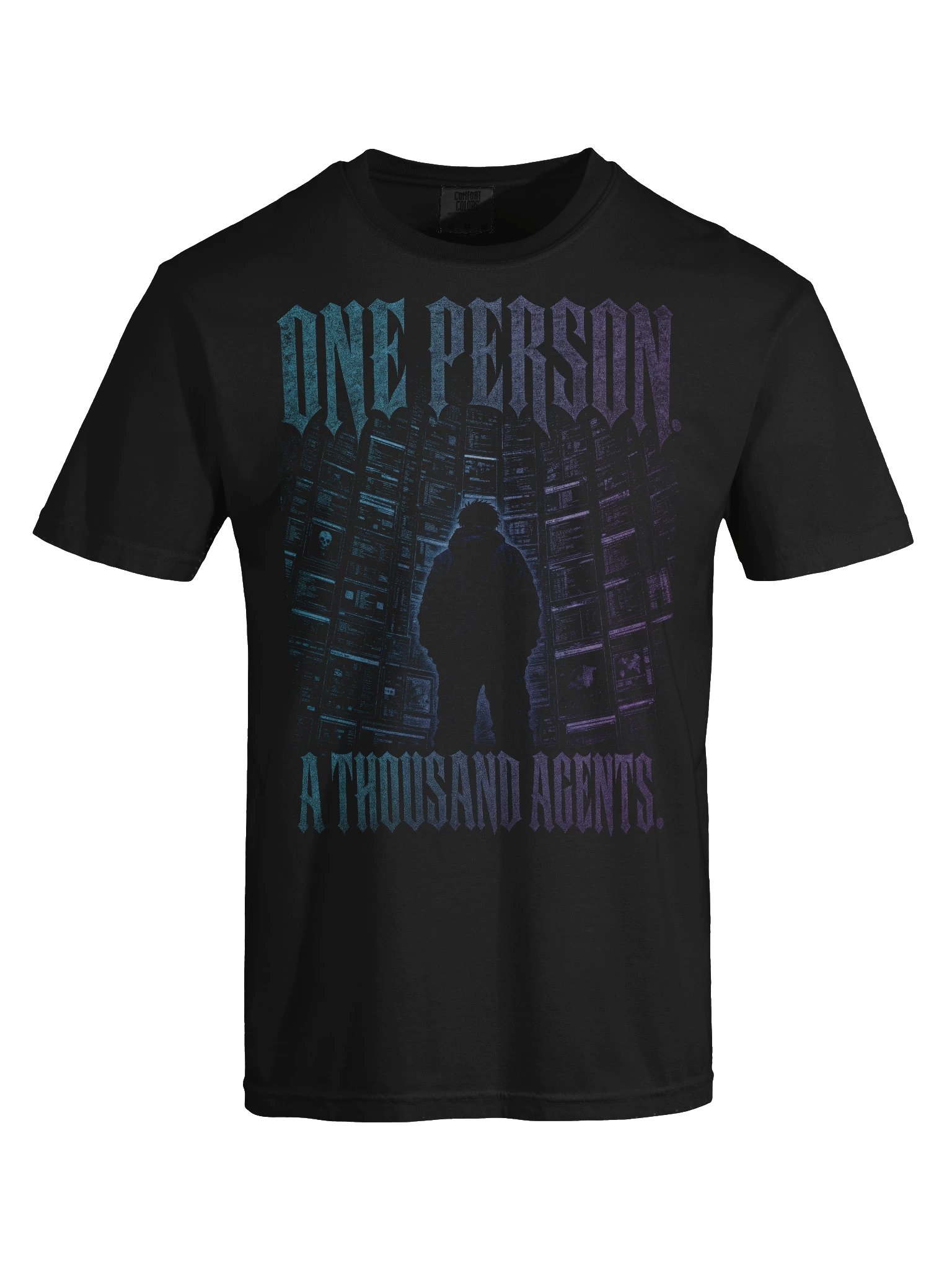 One Person. A Thousand Agents. Tee product image (9)