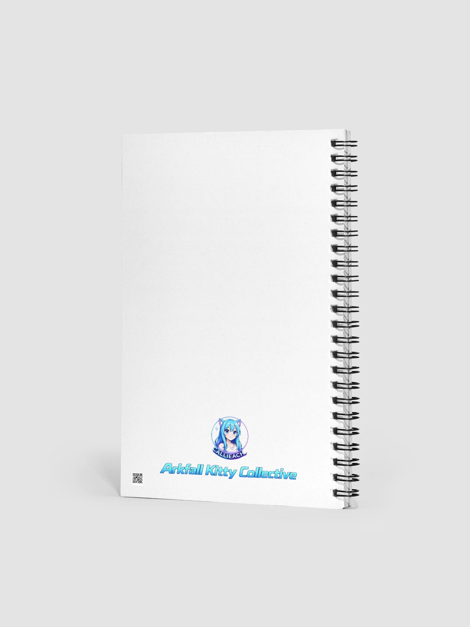 • AKC // Build Notes Notebook | Build Lab Tuesday Spiral Notebook | Arkfall Kitty Collective product image (2)