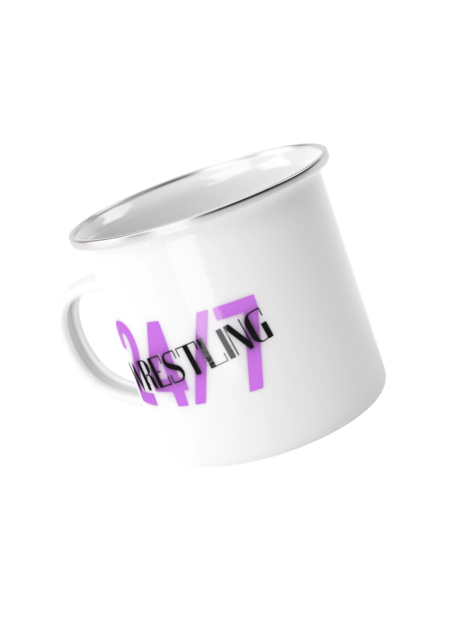 24/7 Wrestling Neon Enamel Mug product image (4)