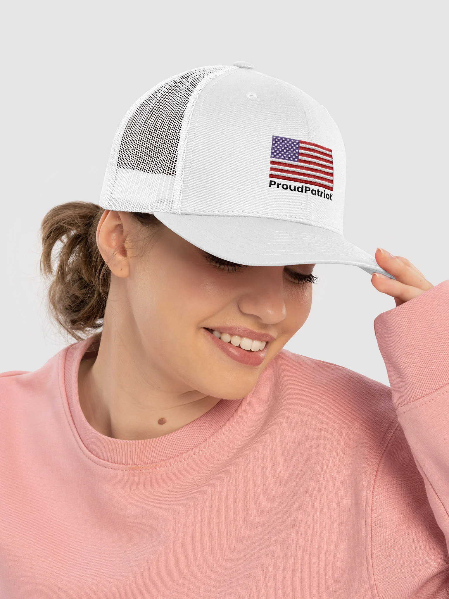 Unisex USA Retro Trucker Hat product image (10)