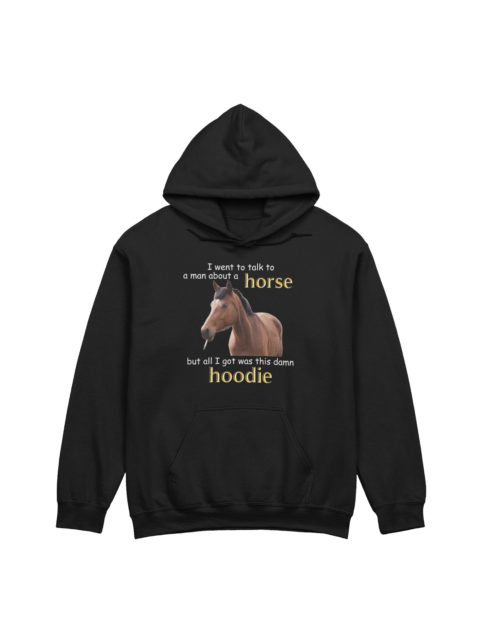 Horse Meeting Gone Wrong Hoodie product image (1)