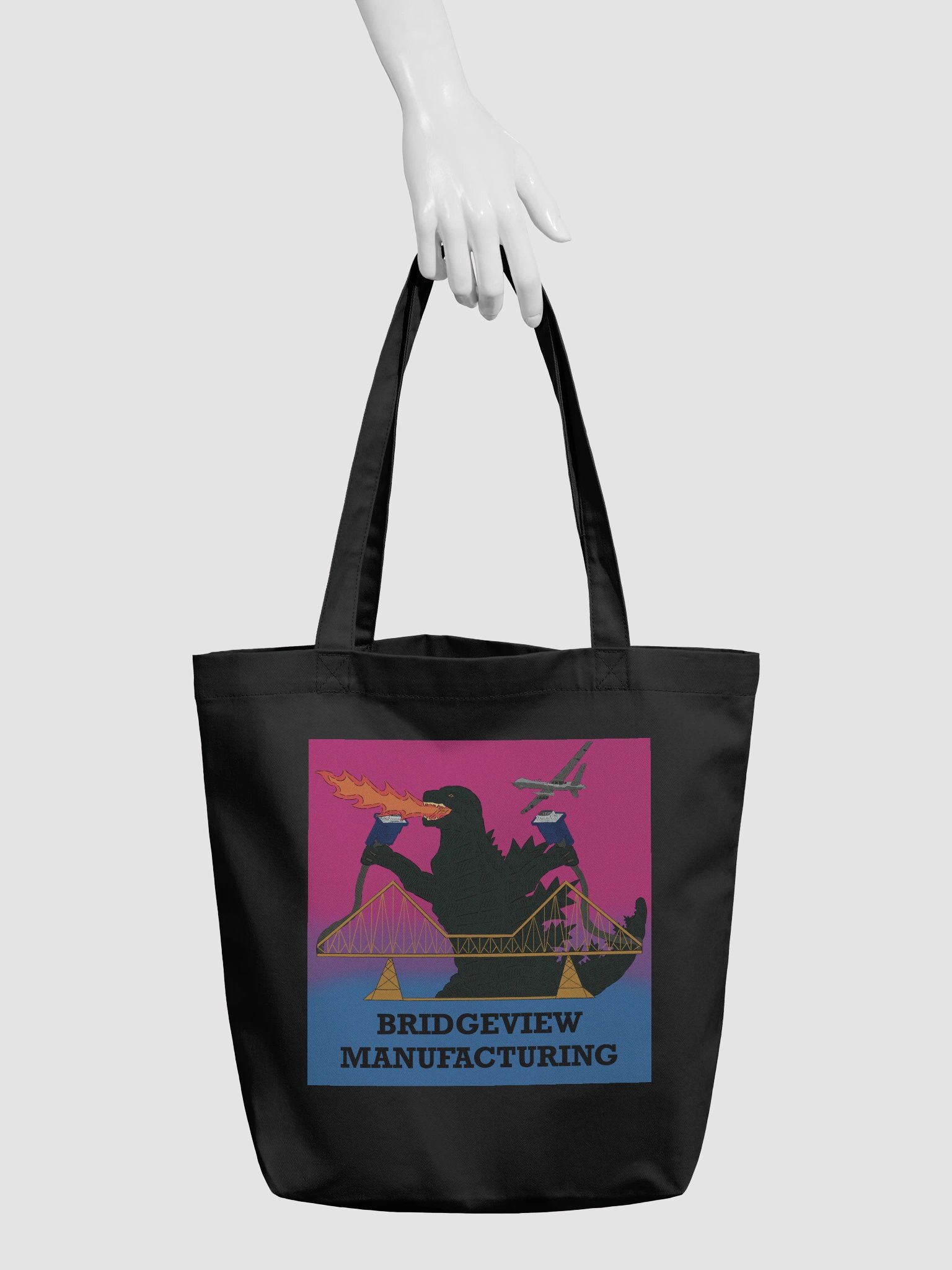 Bridgezilla tote bag product image (3)