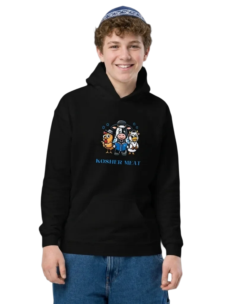 Kids' Kosher Meat Hoodie product image (3)