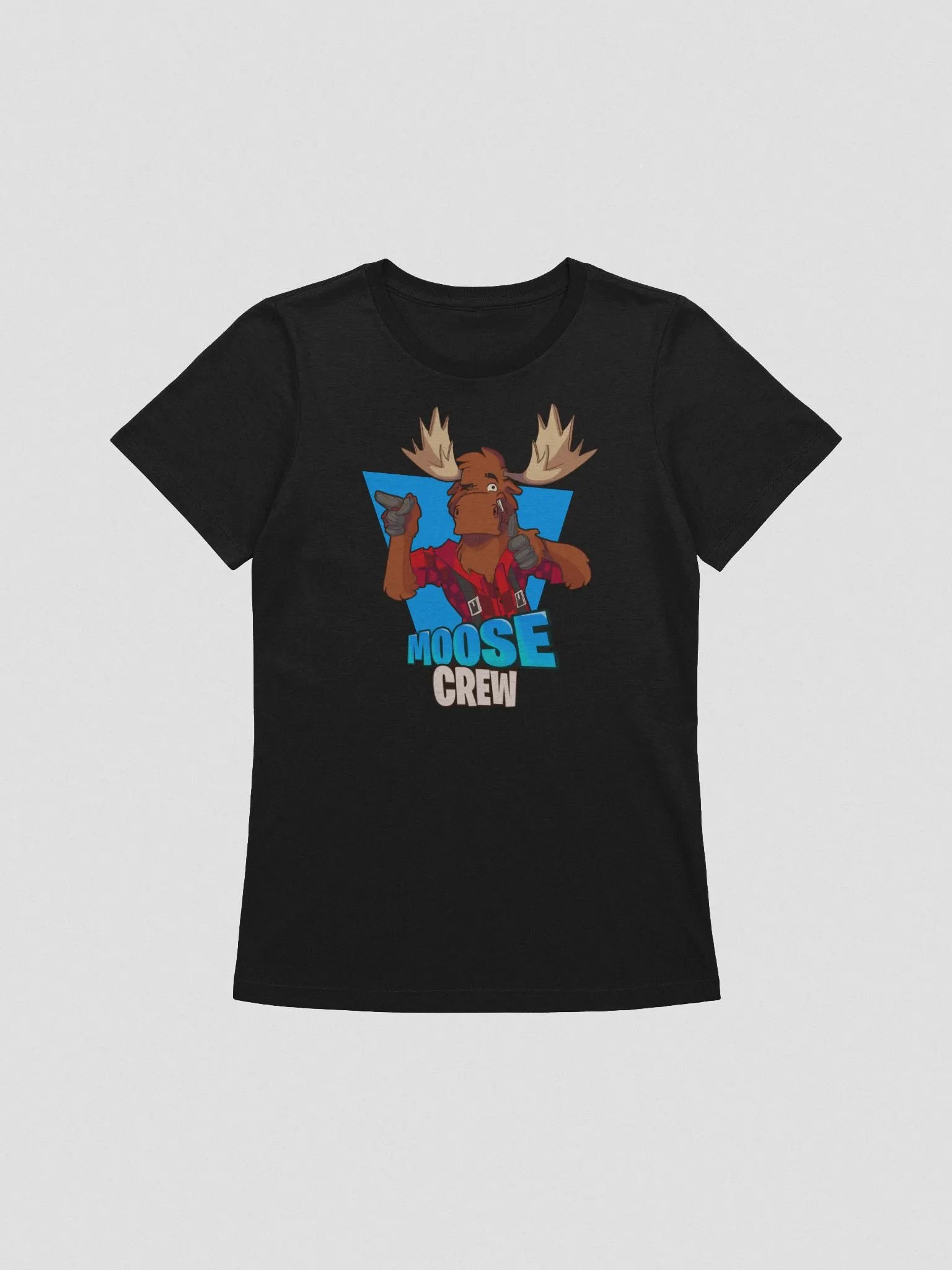 Moose Crew Women's T-Shirt - Blue product image (1)