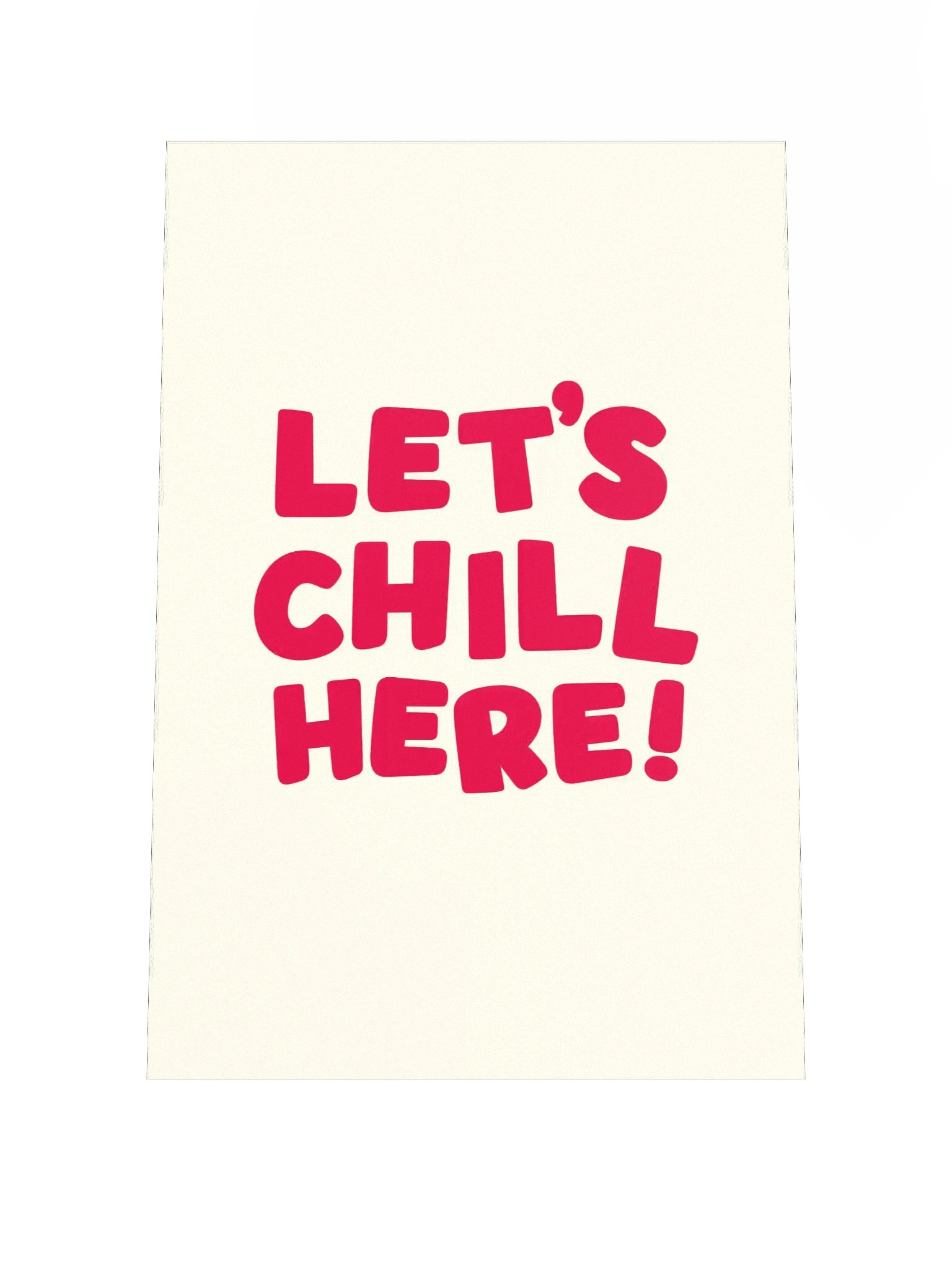Let's Chill Here! product image (2)
