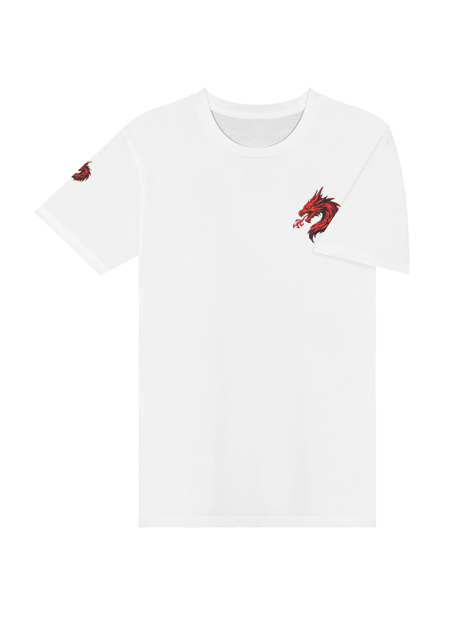 🔥 RED DRAGON EMBROIDERED T-SHIRT Remember Who You Are. product image (37)