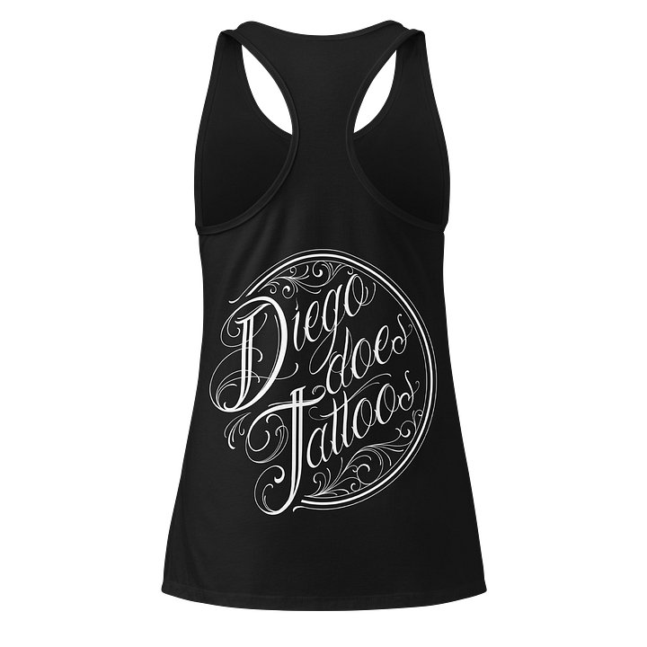 White Logo Singlet - female product image (1)