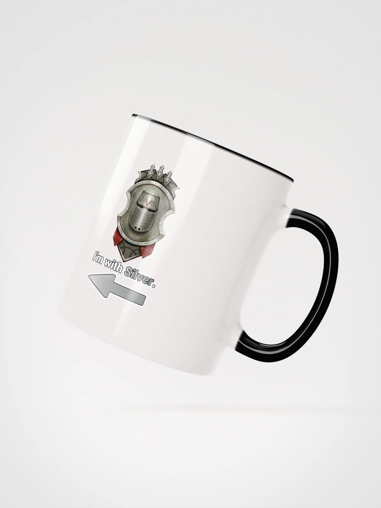 I'm With Silver Mug product image (4)