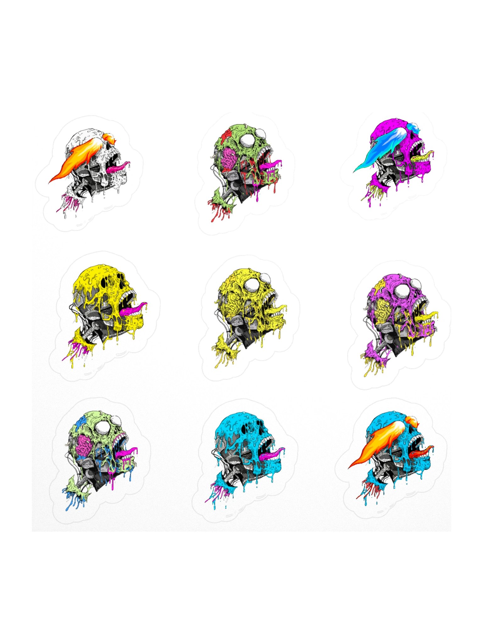 Skull Limited Edition Stickers product image (2)