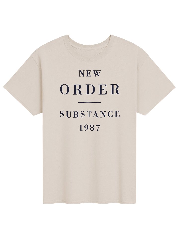 New Order Substance Boyfriend Fit Girls T-Shirt product image (1)