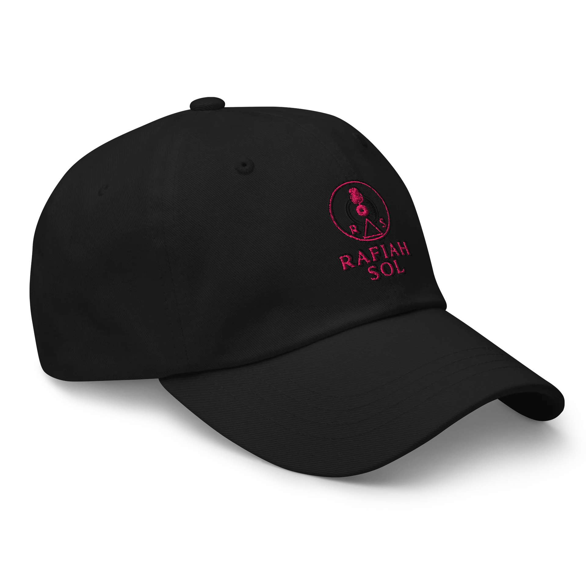 RAFIAH SOL Vintage Mic Logo Dad Hat product image (3)