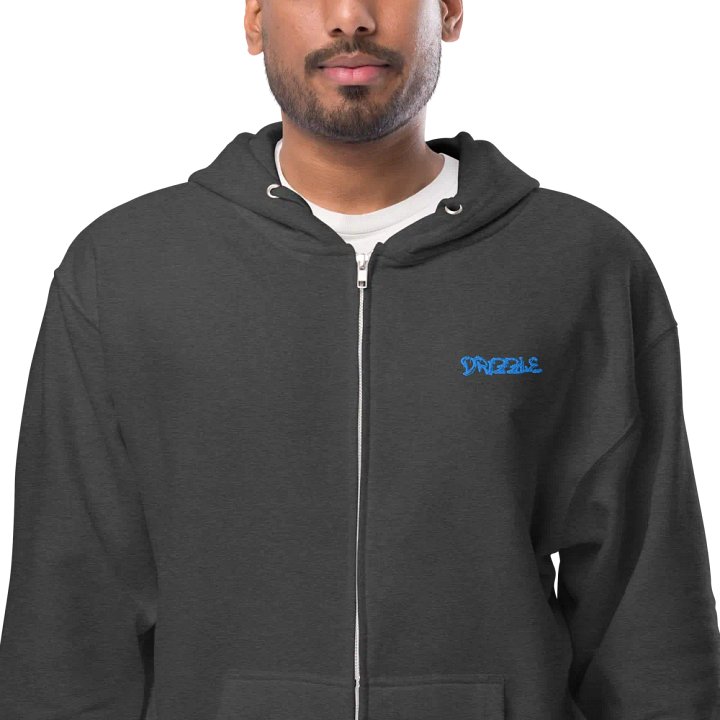 DRIZZLE ZIP HOODIE (HEATHER CHARCOAL) product image (2)