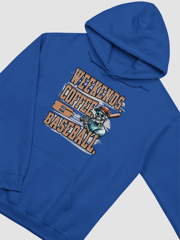 Weekends Coffee And Baseball Skeleton Swing Classic Hoodie product image (18)
