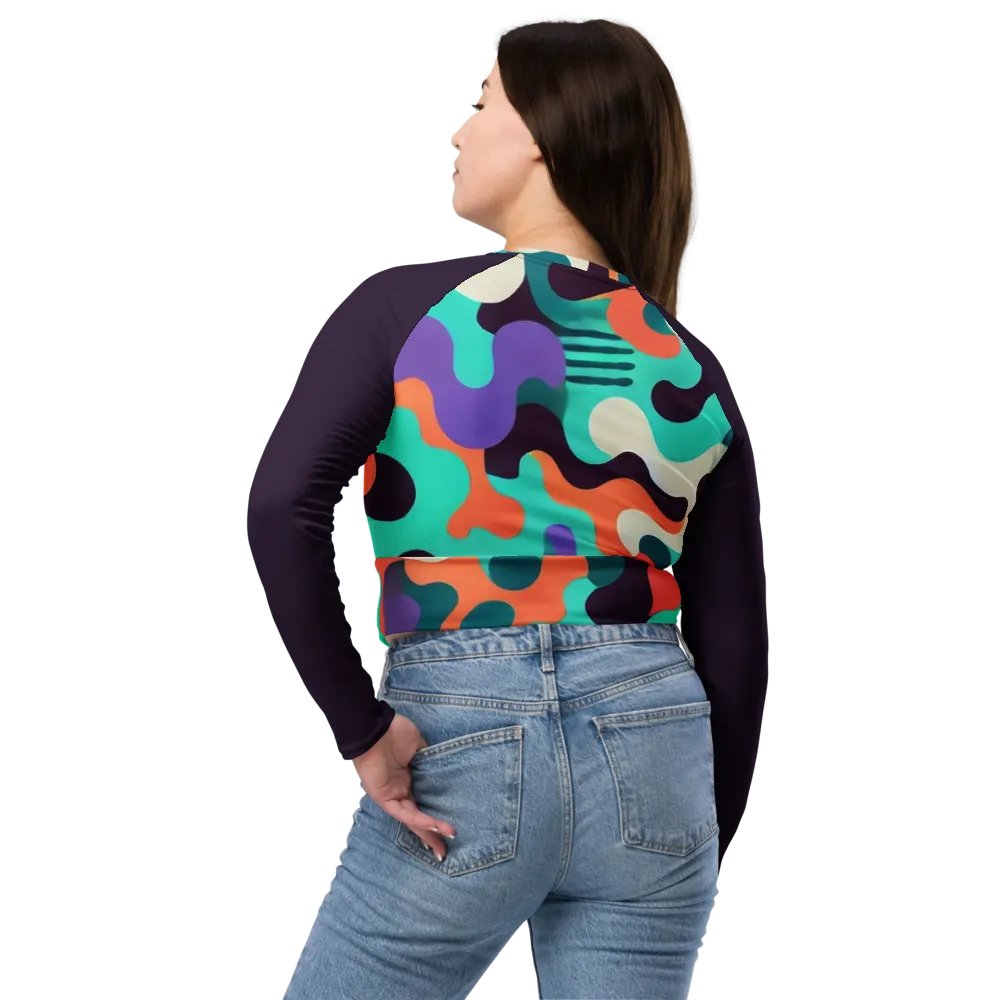 The Kalyn Cropped Rash Guard product image (2)