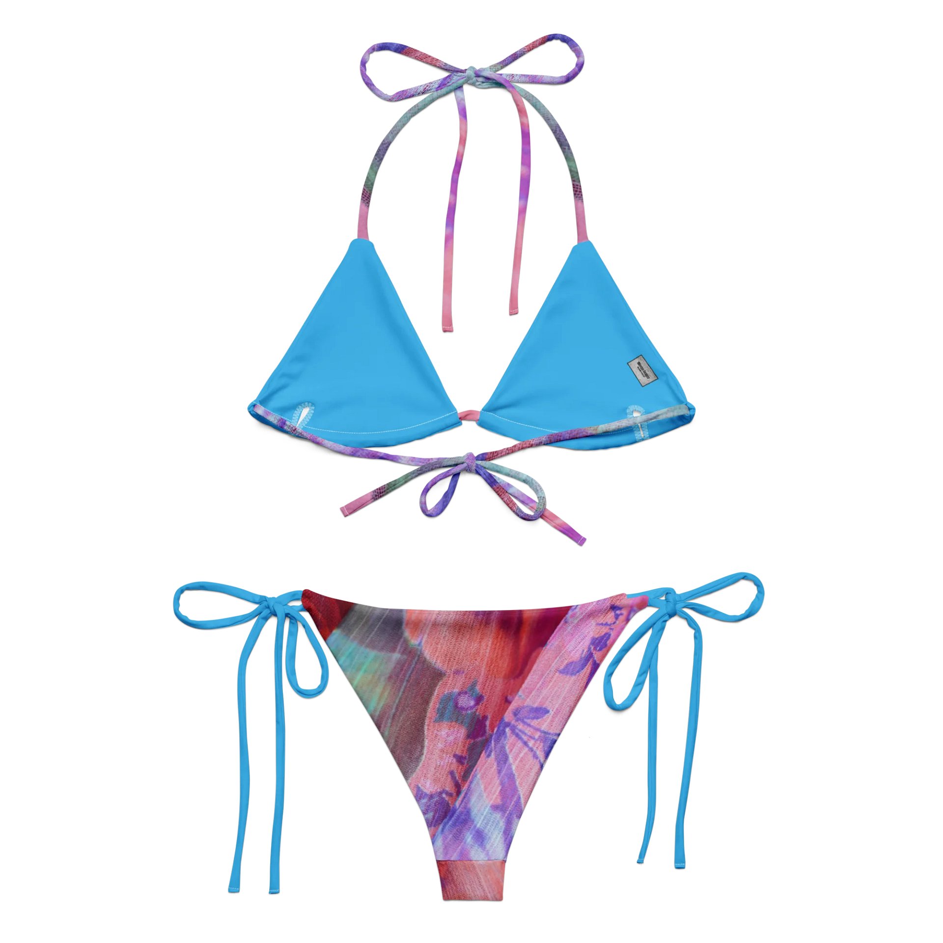 Paradise Breeze String Bikini in Sky Blue Color product image (2)