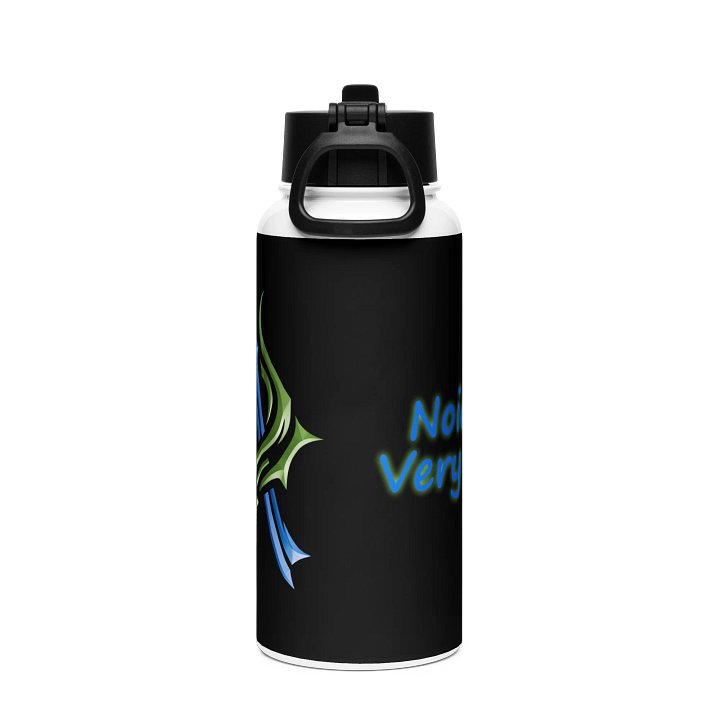 Noice! Very Noice! Black Stainless Steel Water Bottle product image (2)