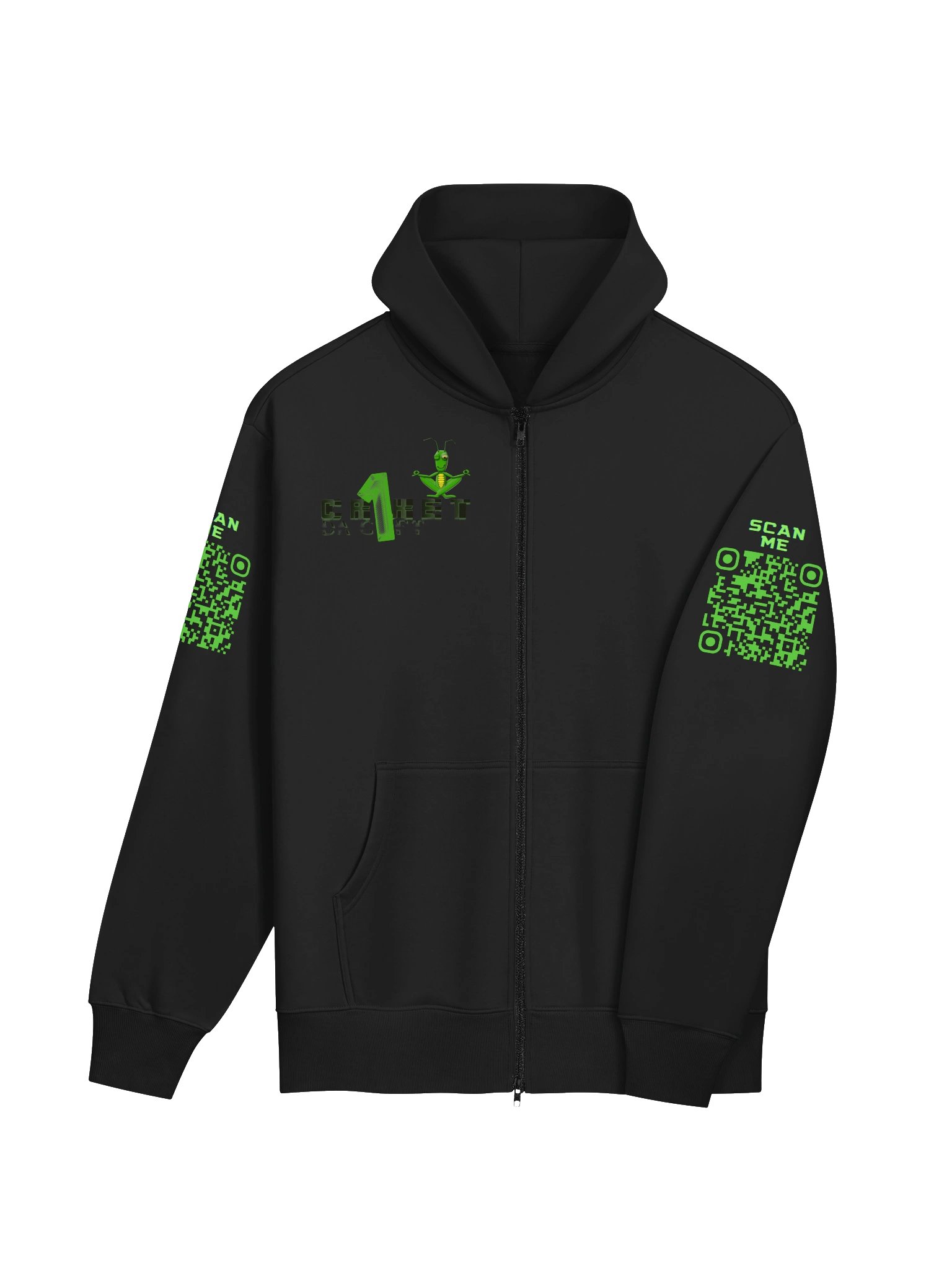 IPPA Recordz | Zip-Up Hoodie | QR Edition product image (4)