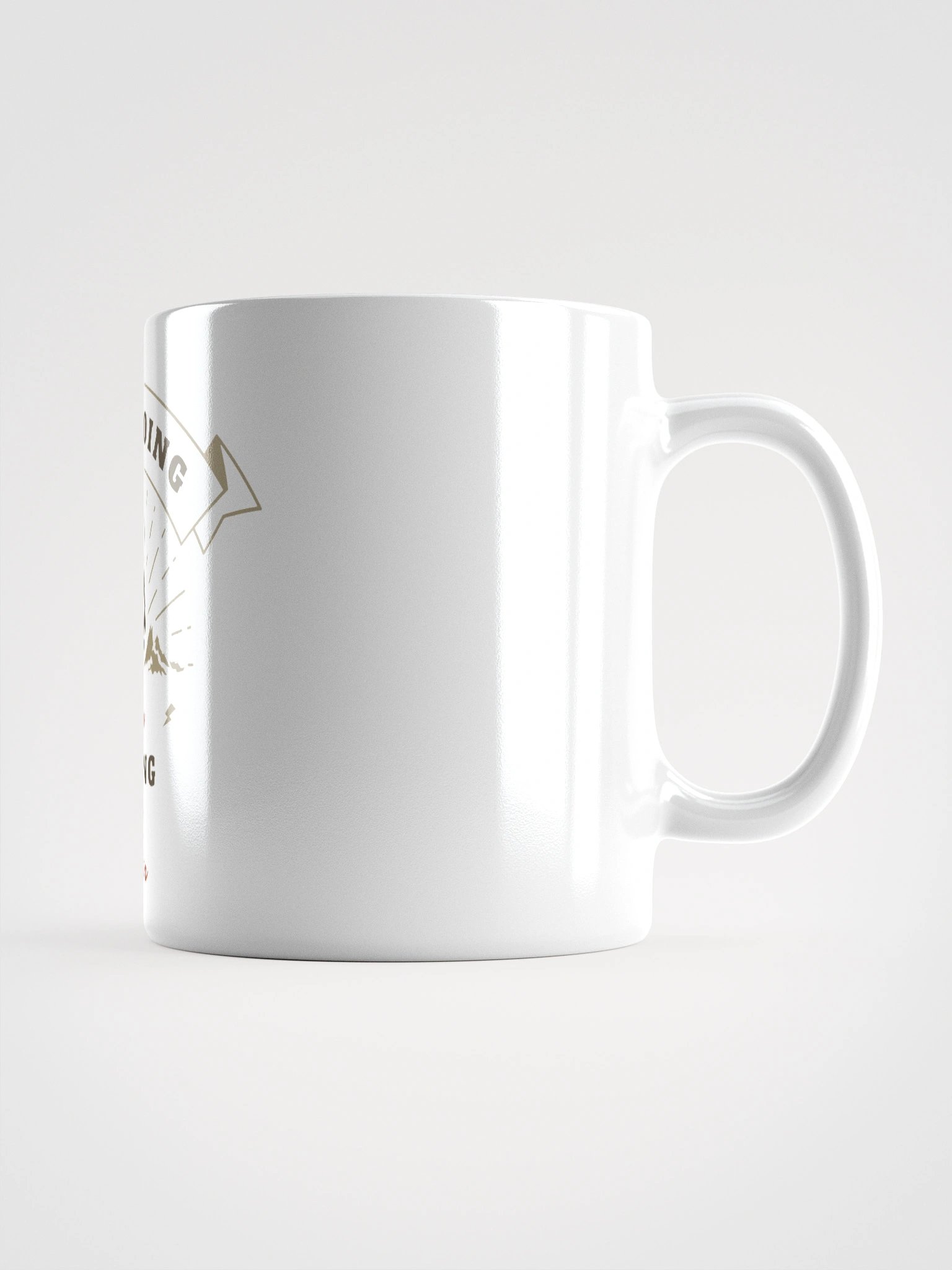 Vintage Wolf Keep Going Mug product image (1)