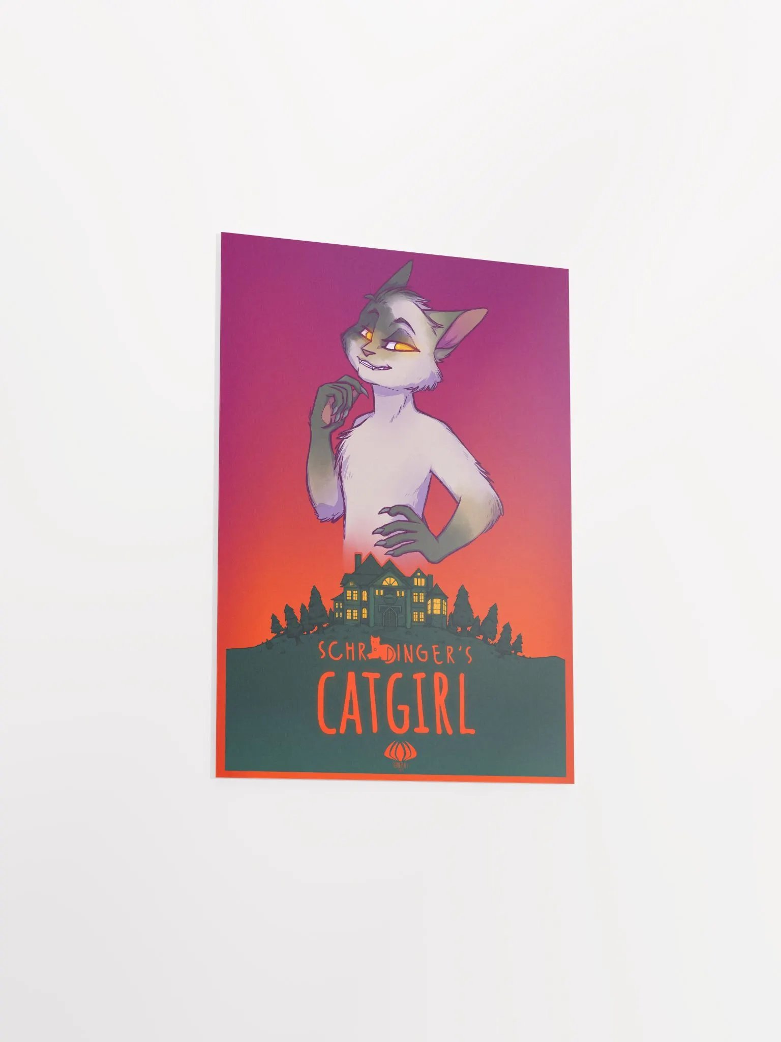 Schrodinger's Catgirl Poster: Mischief Brewing - Plain product image (3)