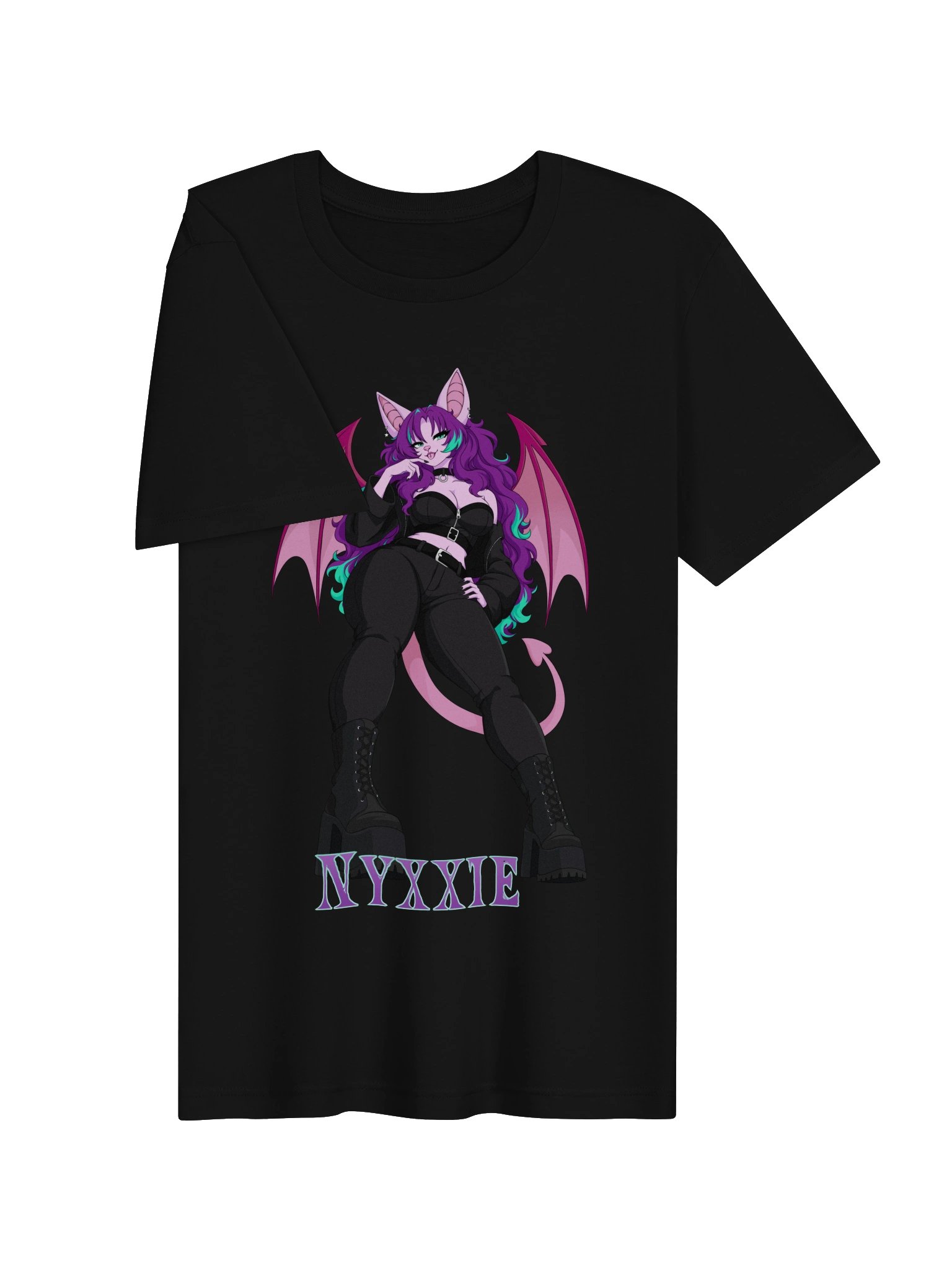 Anxiety Bear presents a Nyxxie T-shirt product image (32)
