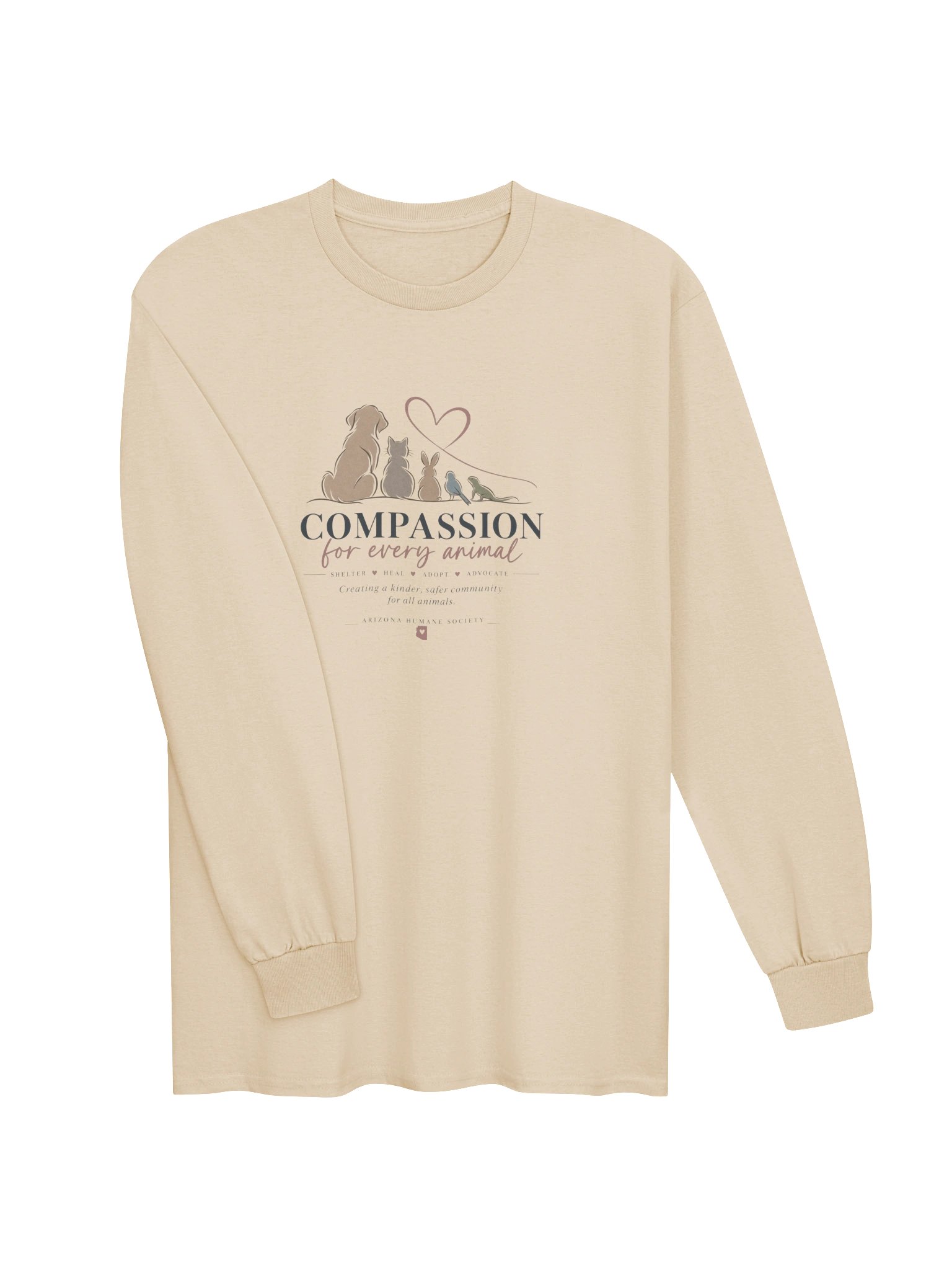 Compassion for Every Animal-Long Sleeve product image (3)