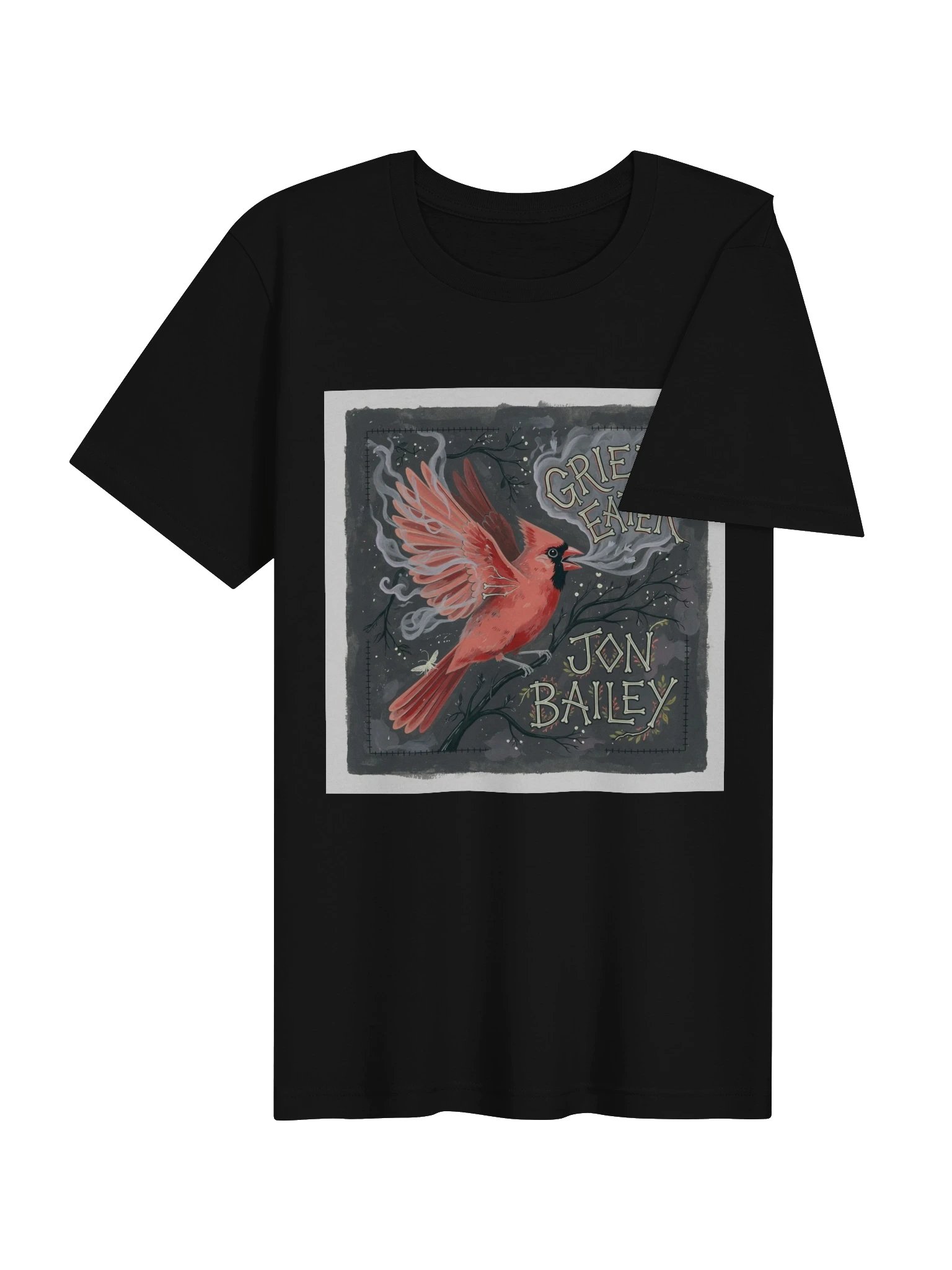 Haunted Bird Tee — Coral Cardinal product image (10)