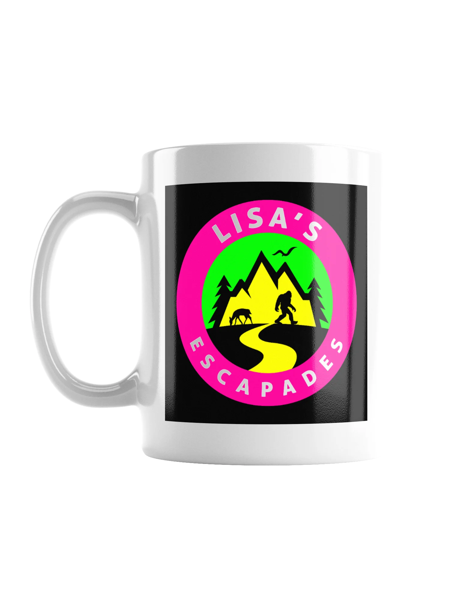 Trending Lisa’s Escapades Mountain Logo Mug product image (1)