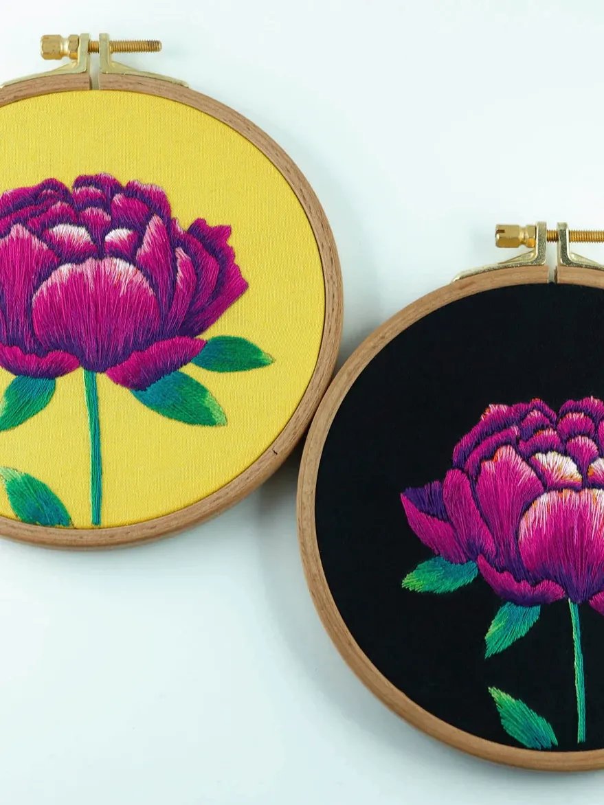 Beginner Thread Painting bundle: Peony and Bubbles product image (4)