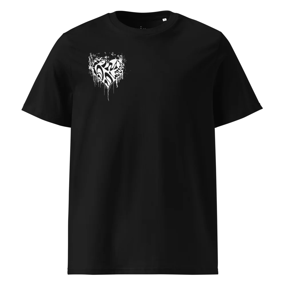 The Lives On HIGH | The Bloody Heart X Skeleton | UNISEX Tee | White product image (7)